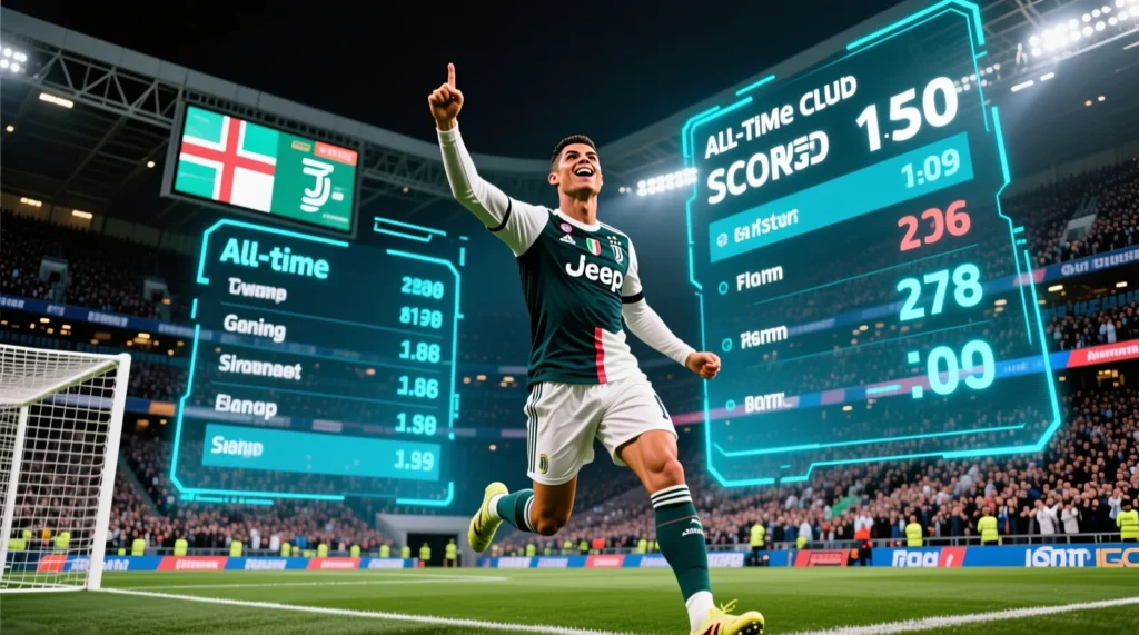 Полная статистика результативности легенды: сколько всего составляют голы роналду за всю карьеру в профи. - иллюстрация