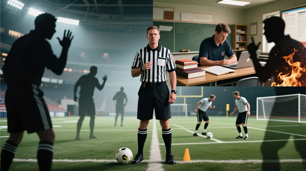 Карьерный путь арбитра: как стать футбольным судьей и получить международную лицензию. - иллюстрация