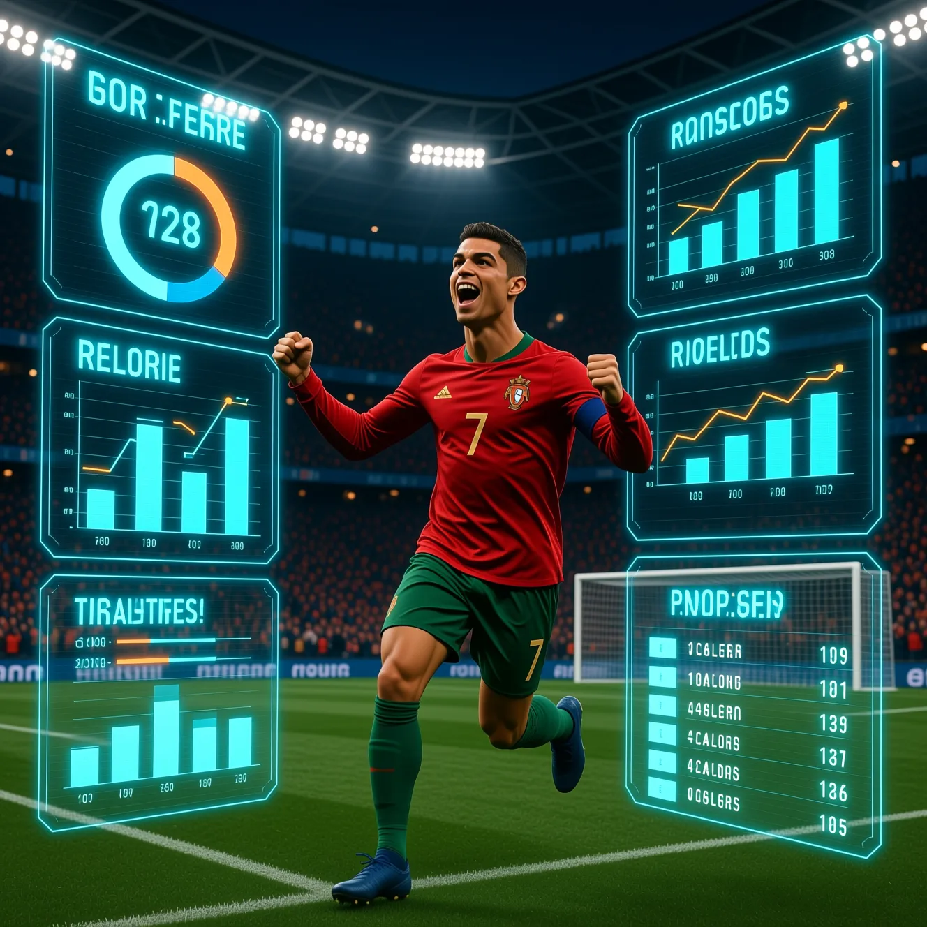 Полная статистика результативности легенды: сколько всего составляют голы роналду за всю карьеру в профи.