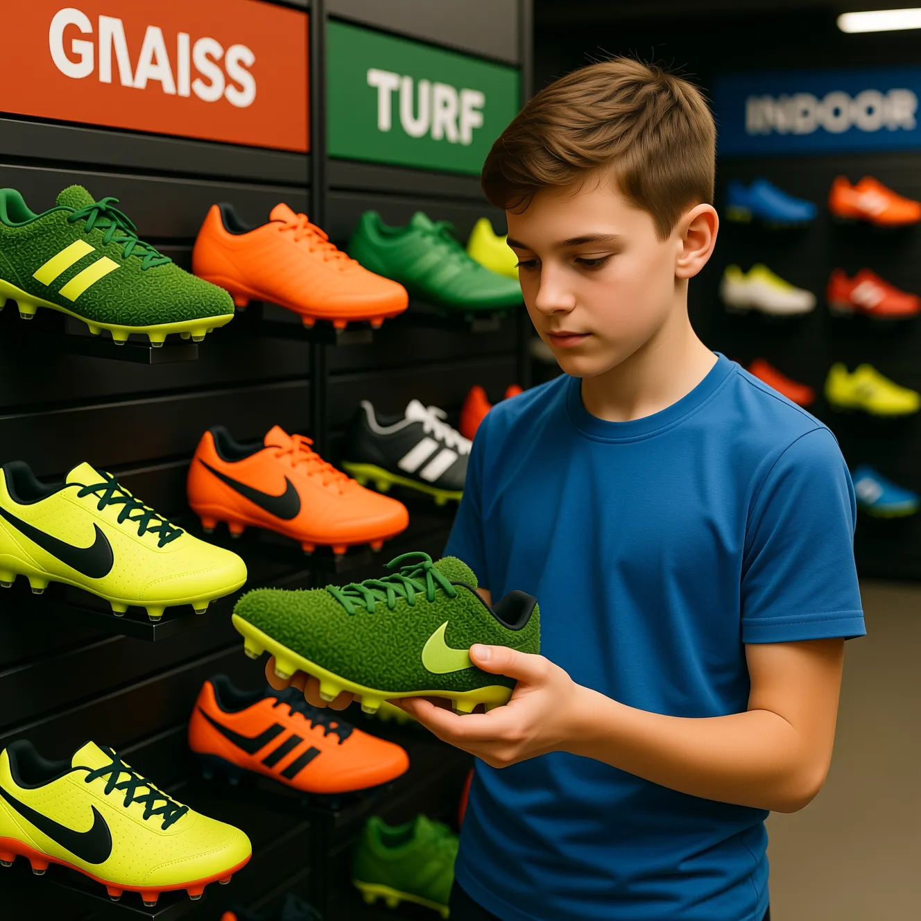 Выбор экипировки для профессионалов: как правильно подобрать качественные бутсы для футбола по типу поля.