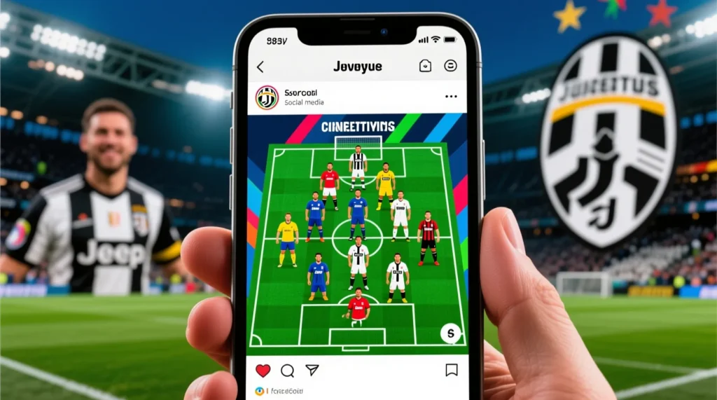 Стартовый список игроков на матч: какой официальный состав ювентуса выйдет на поле в сегодняшней встрече. - иллюстрация