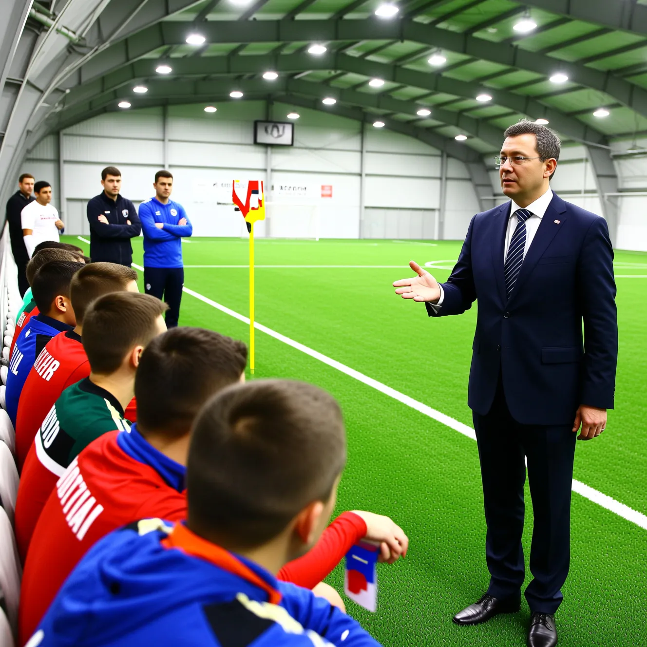 Глава РЖД Олег Белозёров поддержал Локомотив перед борьбой за золото