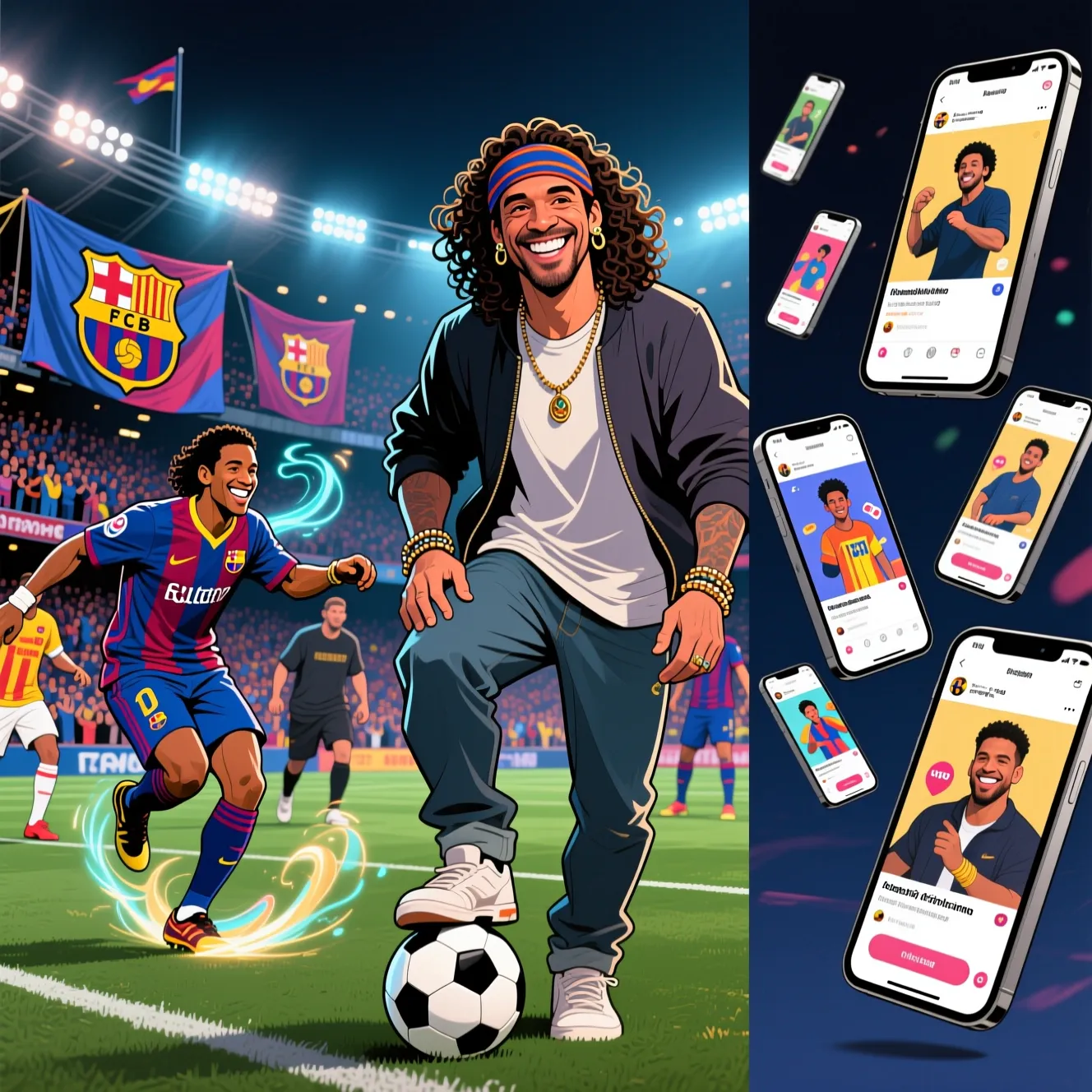 Жизнь легенды бразильского спорта: какой сейчас у роналдиньо возраст и чем он занят.