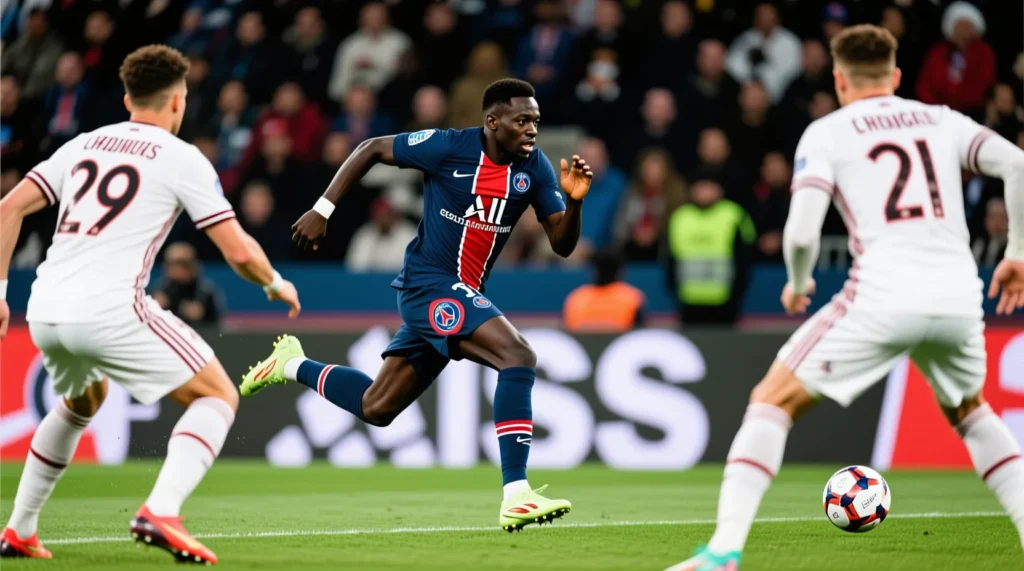 Французский нападающий в составе парижан: статистика результативности, которую показывает рандаль коло муани. - иллюстрация