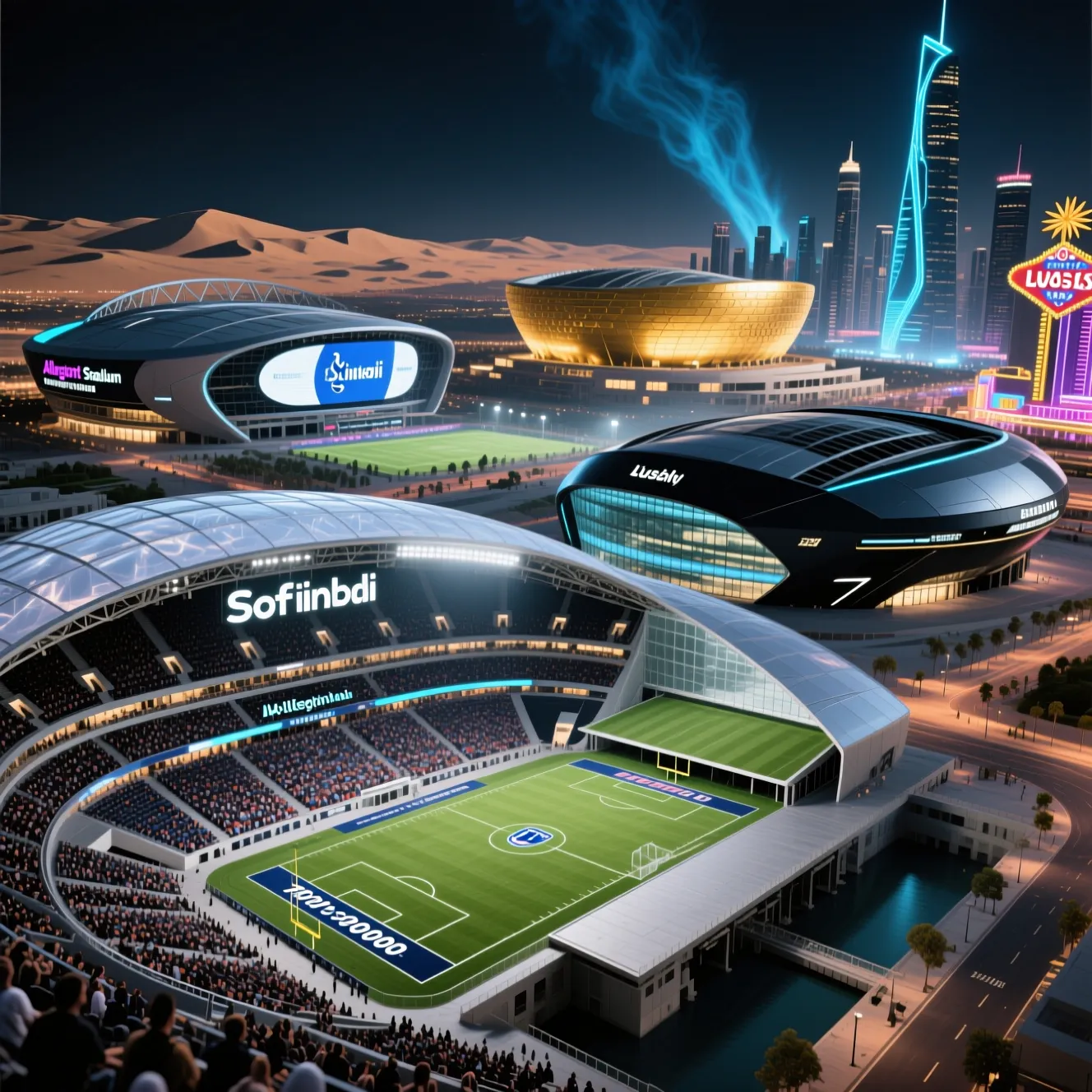 Стоимость спортивной инфраструктуры: самые дорогие стадионы мира и их архитекторы.