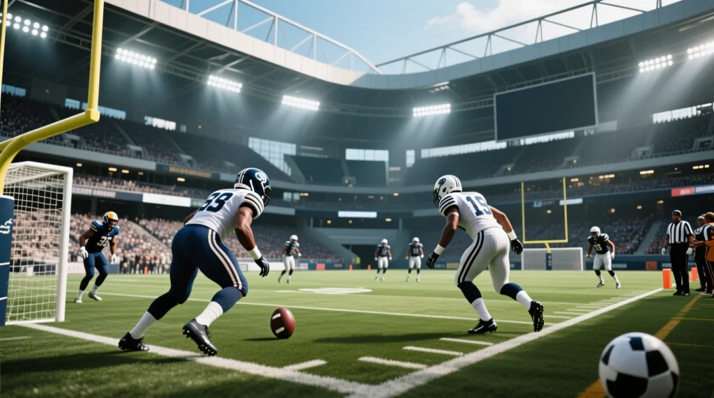 Настройка графики в футбольных симуляторах: как влияет глубина резкости в играх на реалистичность картинки. - иллюстрация