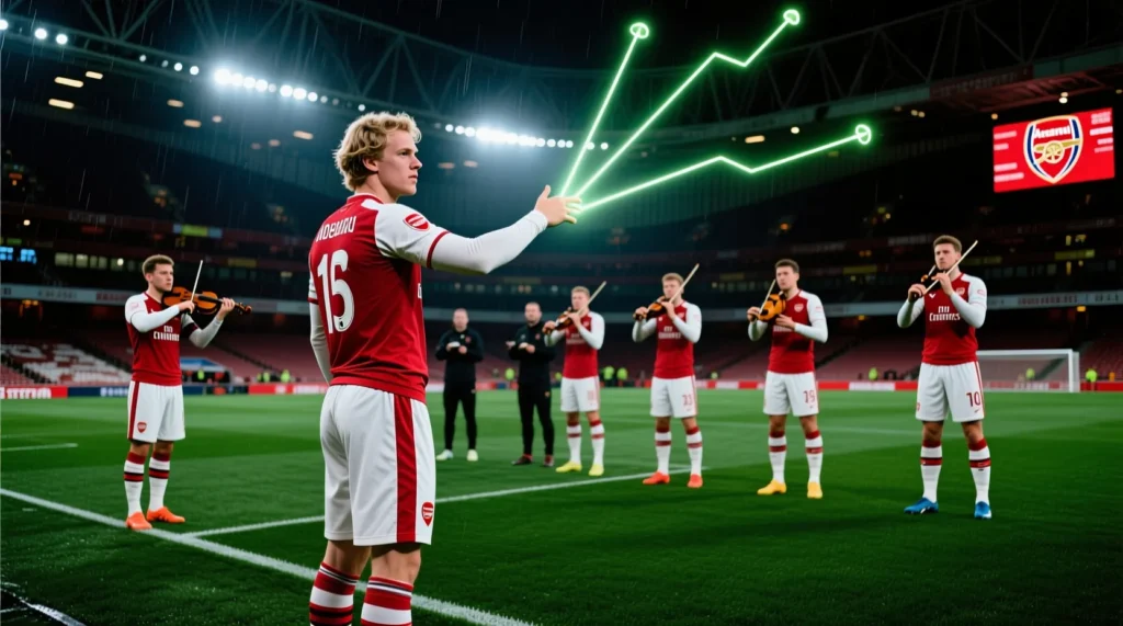 Капитан атак "Арсенала": как Мартин Эдегор стал лидером центра поля Капитан и дирижер атак лондонского