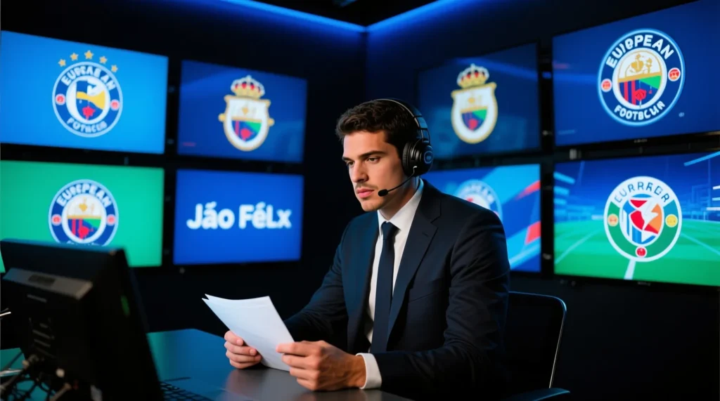 Будущее португальского нападающего: в каком клубе сейчас играет Жоау Феликс Будущее португальского нападающего в Европе: в каком клубе сейчас играет жоау феликс футболист в сезоне. - иллюстрация