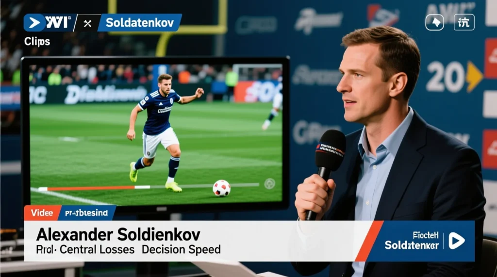 Российский защитник в РПЛ: сильные качества Александра Солдатенкова Российский защитник в РПЛ: какие сильные качества демонстрирует александр солдатенков в составе своей команды. - иллюстрация