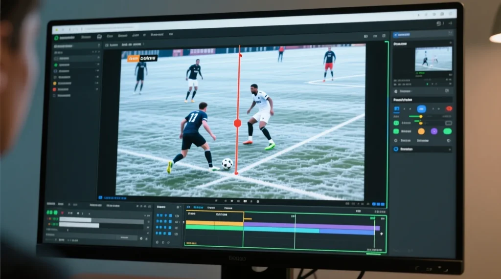 Гид по правилам для новичков: как определить офсайд в футболе с помощью стоп-кадра. - иллюстрация