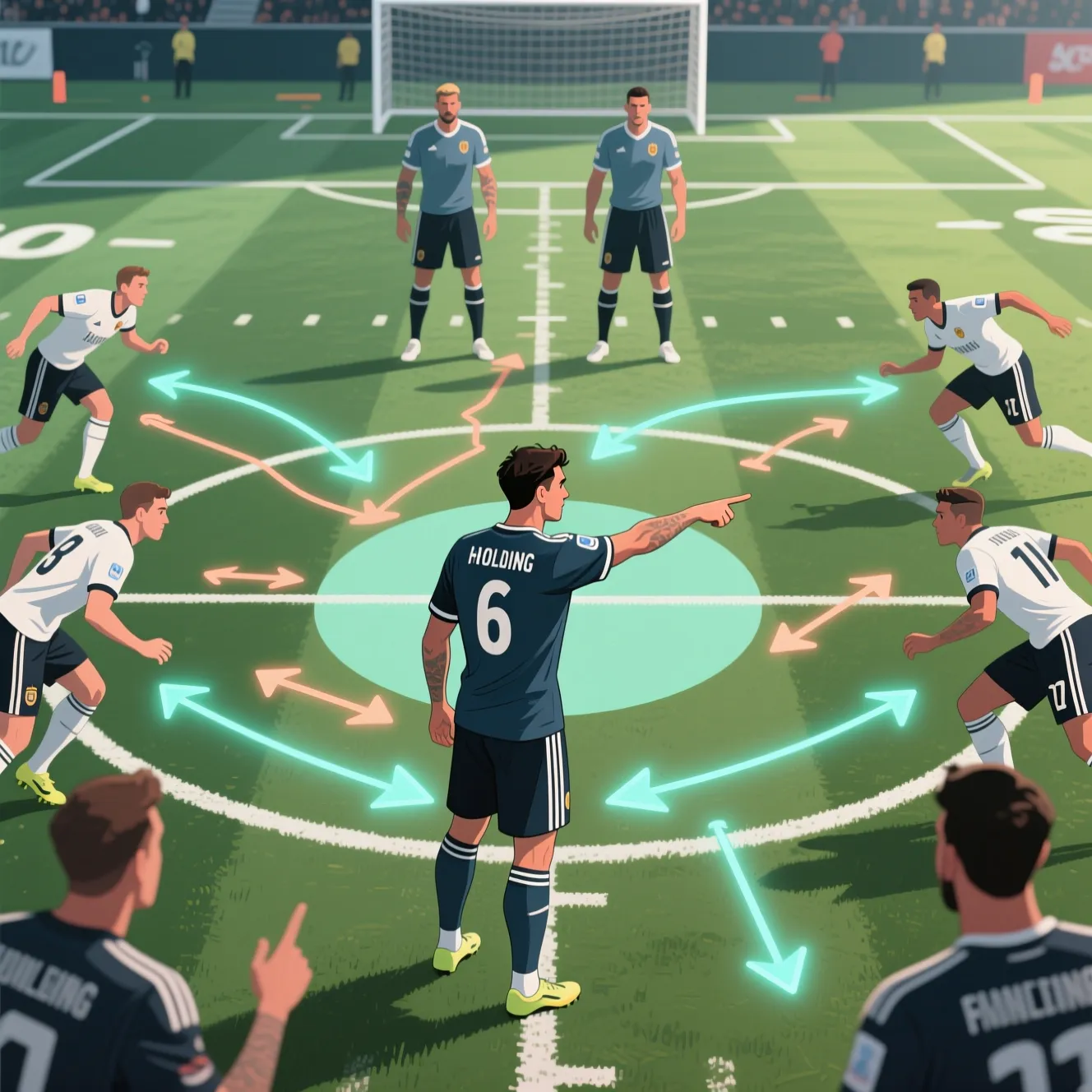 Тактическая роль разрушителя: почему опорный полузащитник в футболе незаменим для тренера.