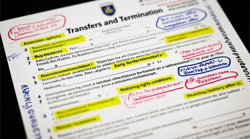 Юридические тонкости сделок: что обычно включает в себя стандартный футбольный контракт игрока. - иллюстрация