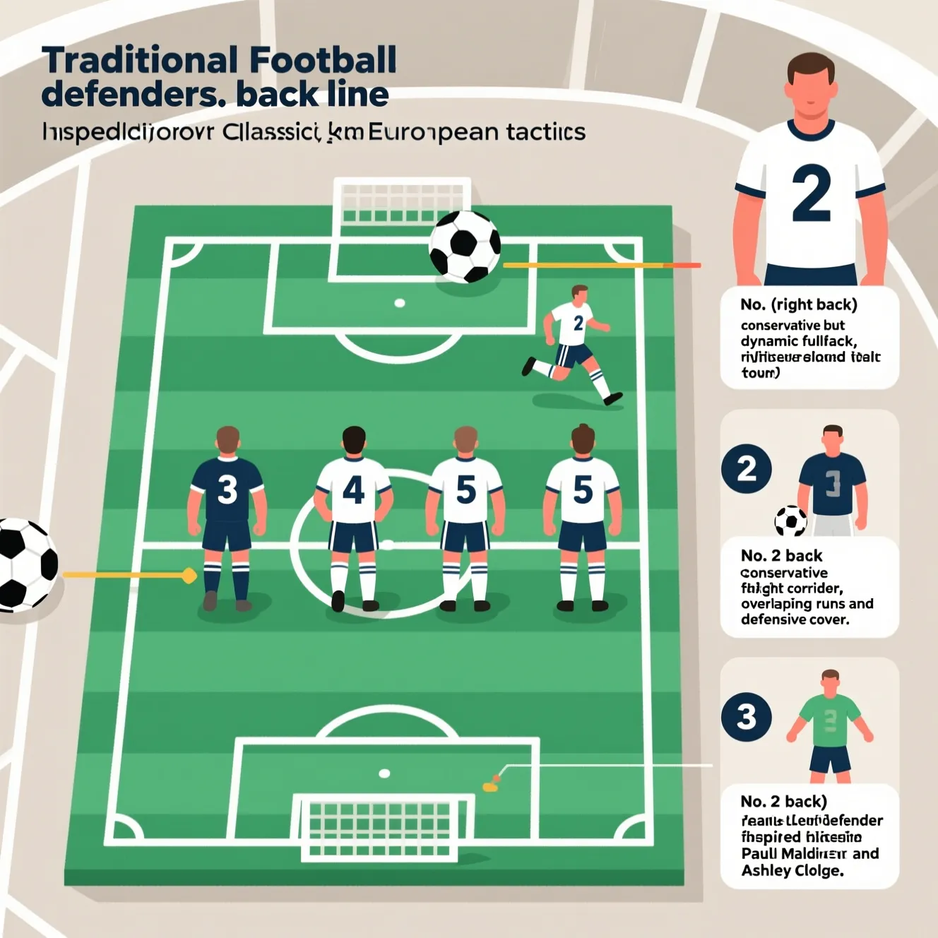 Традиции распределения ролей: какие номера защитников в футболе приняты в классических схемах.