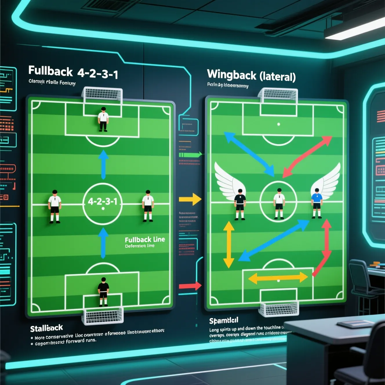 Доступный разбор игровых позиций: кто такой латераль и чем он отличается от крайнего бека.