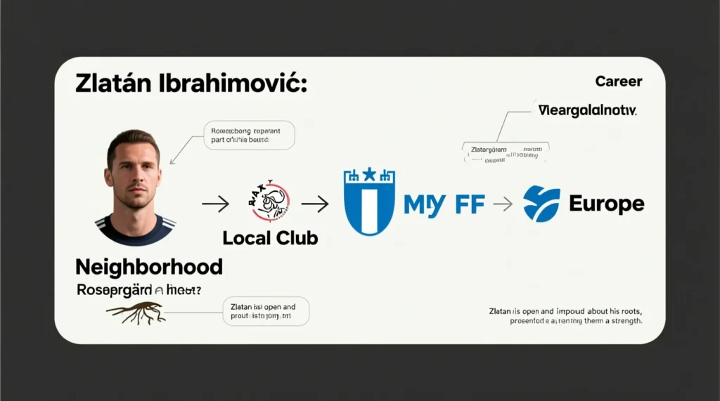Трудное детство в неблагополучном районе: каким был златан ибрагимович в детстве в Мальме. - иллюстрация