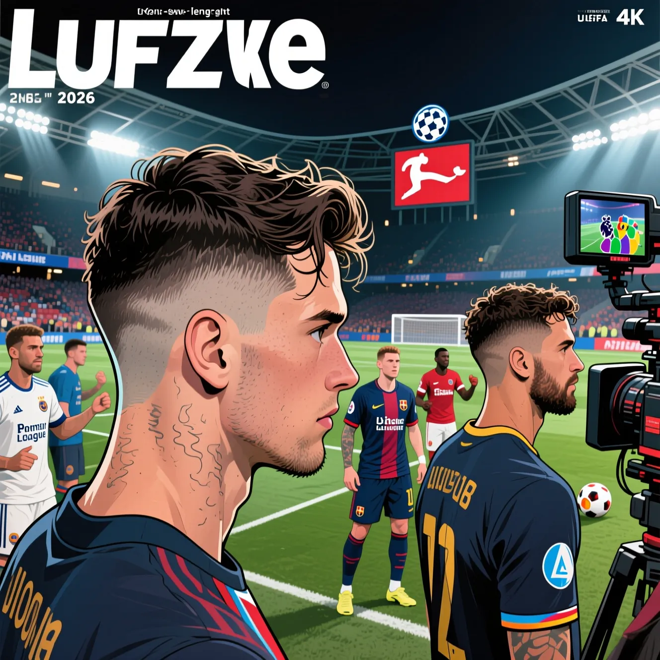 Фотогалерея стильных образов: самые популярные футбольные прически текущего сезона в Европе.