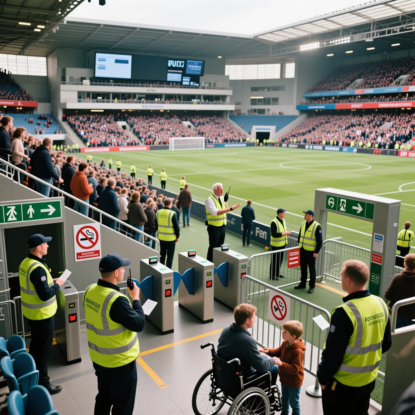 Профессия на футбольной арене: что именно делает стюард это в футболе для обеспечения порядка.