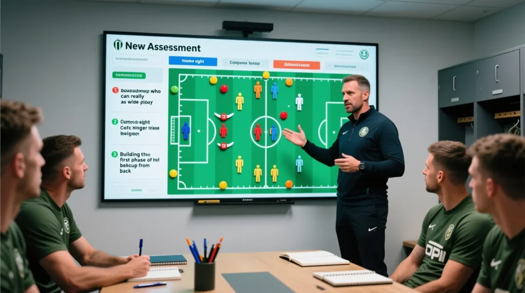 Классика атакующего футбола: почему тактическая схема 4 3 3 считается самой сбалансированной. - иллюстрация