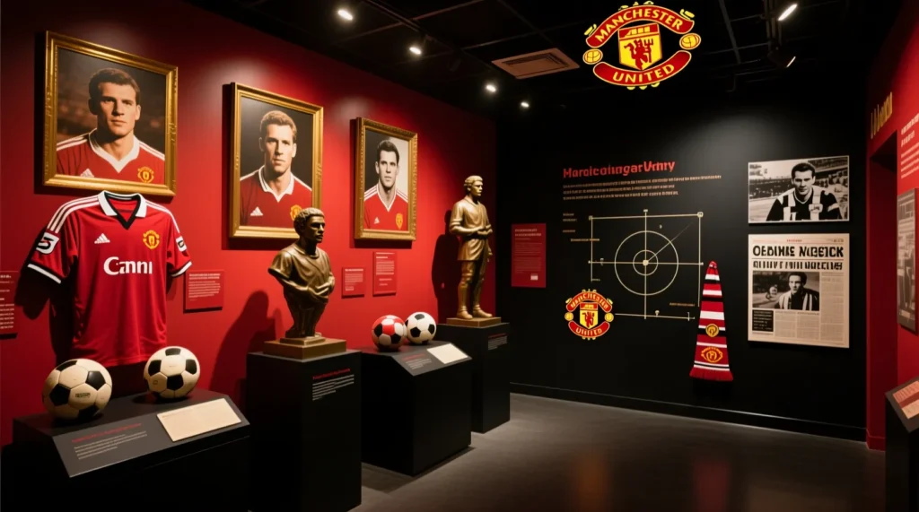 Зал славы «Олд Траффорд»: величайшие легенды манчестер юнайтед за всю вековую историю. - иллюстрация