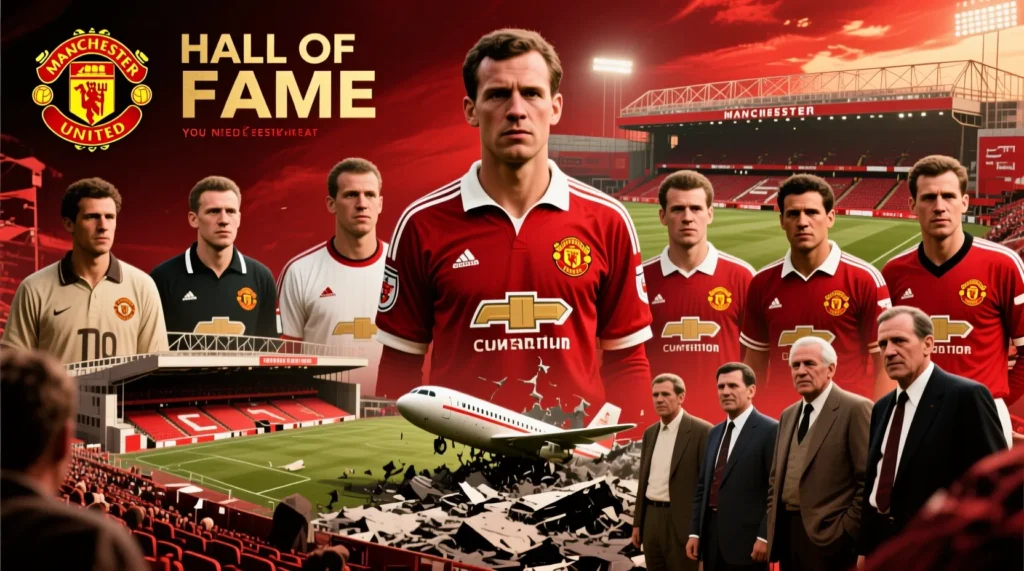 Зал славы «Олд Траффорд»: величайшие легенды манчестер юнайтед за всю вековую историю. - иллюстрация