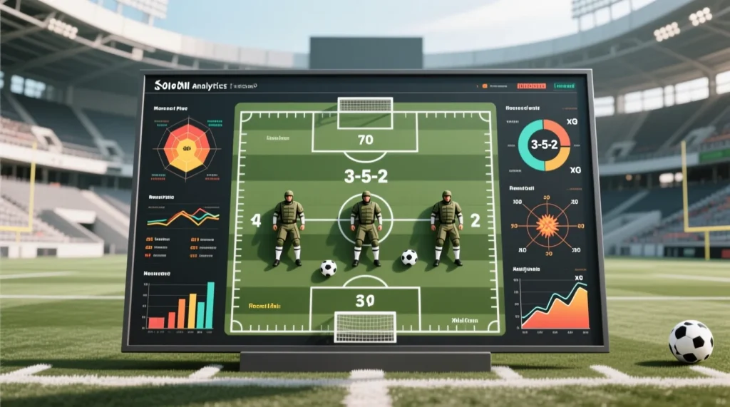 Игровые преимущества схемы с тремя защитниками: когда 3-5-2 тактика приносит победу. - иллюстрация