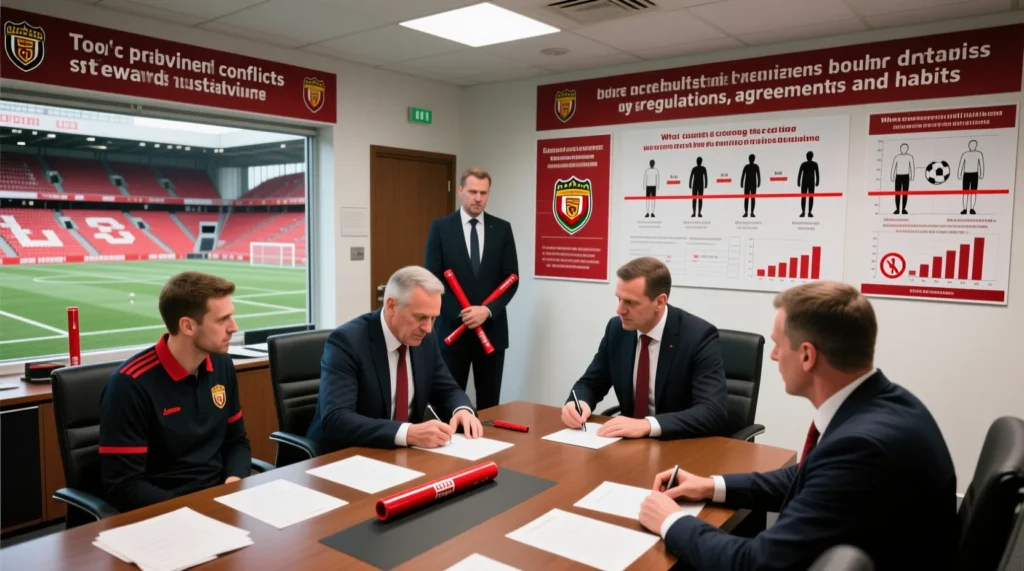 Громкие скандалы на поле: самая массовая драка футболистов, приведшая к дисквалификации. - иллюстрация