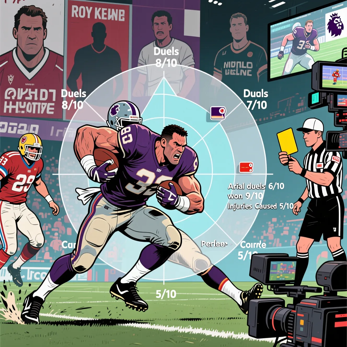 Агрессивный стиль игры и жесткие стыки: кто заслужил титул самый жесткий футболист в АПЛ.