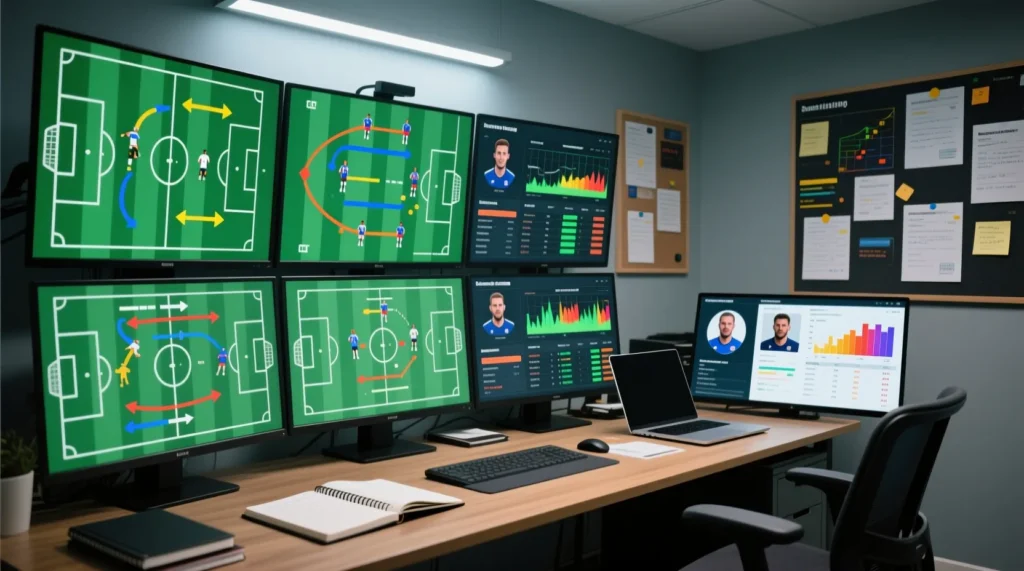 Карьерный рост в спортивной журналистике: как стать футбольным аналитиком в известном клубе. - иллюстрация