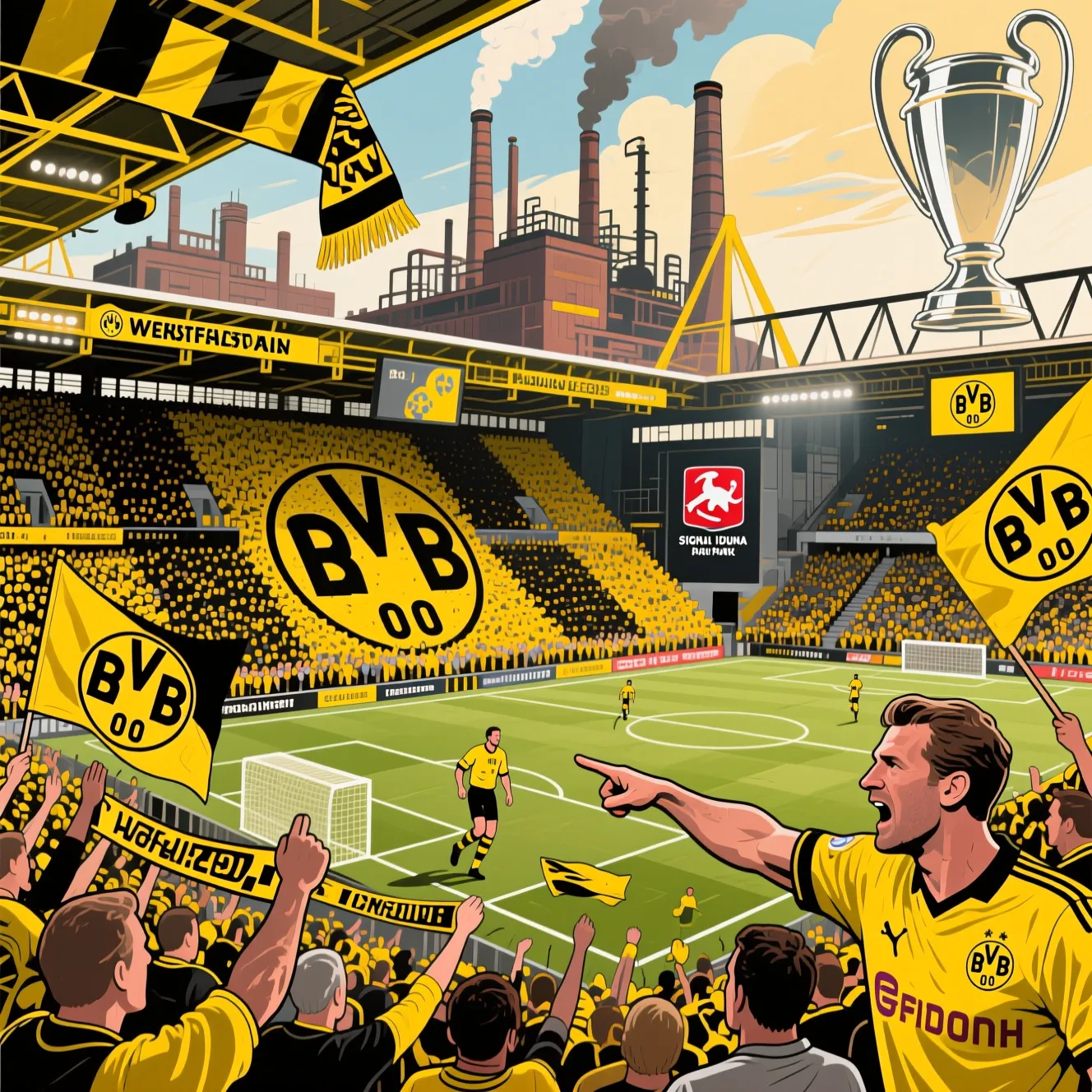 Герои «Вестфаленштадиона»: величайшие легенды боруссии дортмунд за всю историю команды.