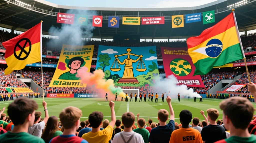 Фанатское ядро команды: кто такие ультрас и какова их роль в поддержке клуба. - иллюстрация