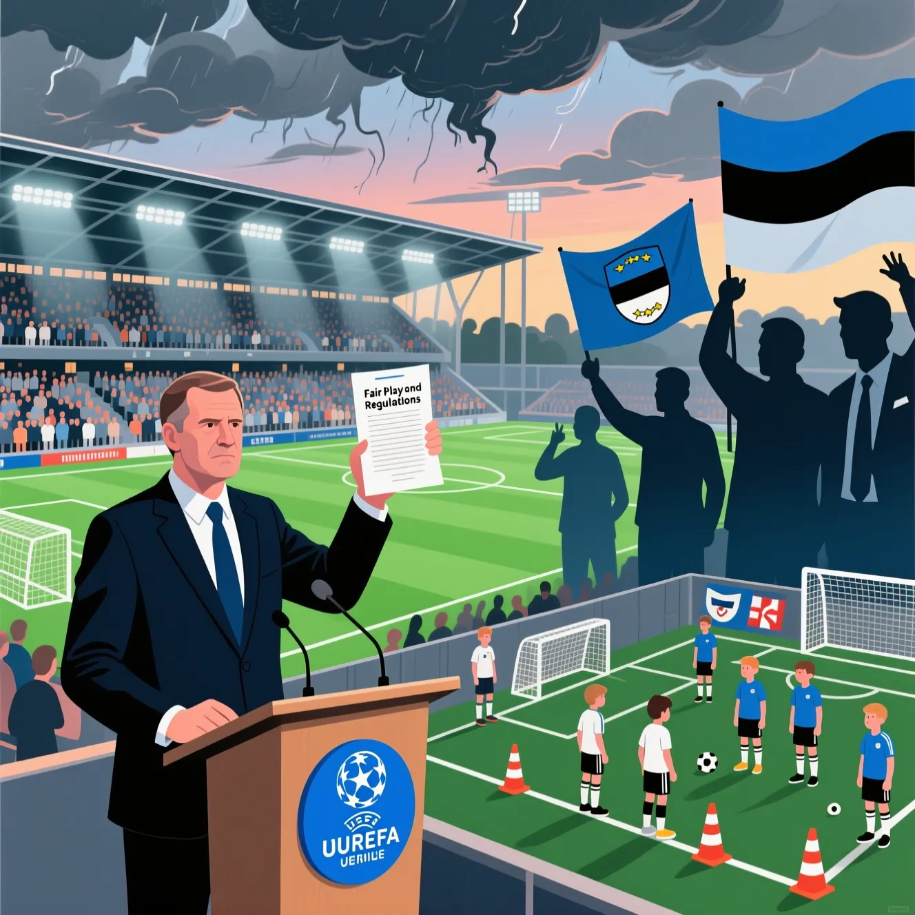 УЕФА должен отреагировать на провокации эстонских клубов, считает Свищев