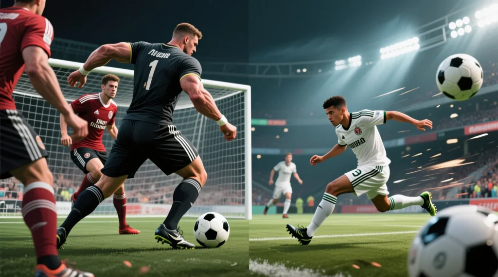 Техника против габаритов: как маленький футболист может обыграть мощных защитников. - иллюстрация