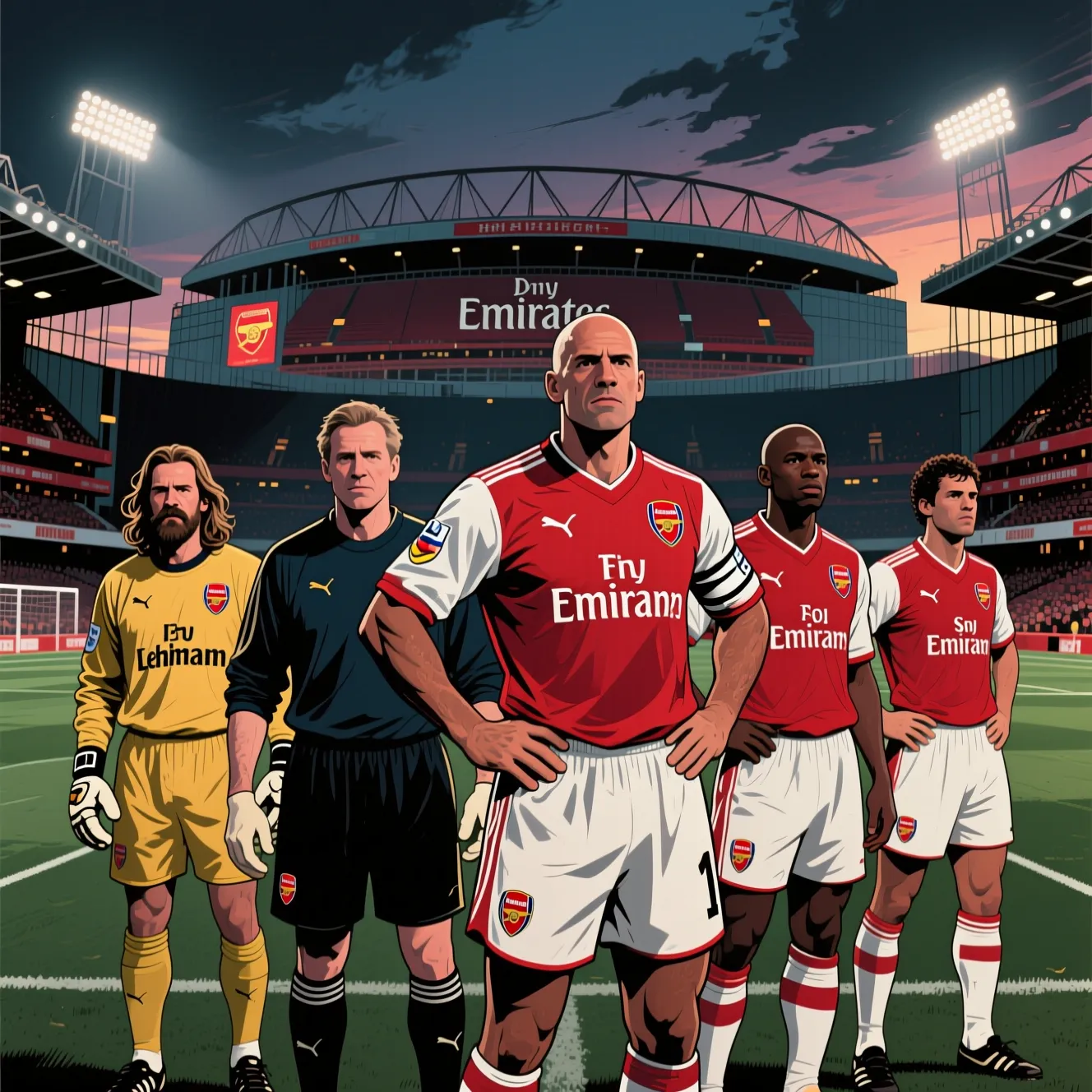 Золотой состав «канониров»: лучшие игроки арсенала, вписавшие свои имена в историю АПЛ.