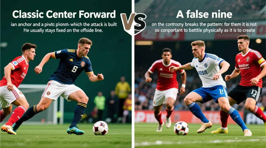 Игра без классического форварда: как работает позиция ложная девятка в футболе у Гвардиолы. - иллюстрация