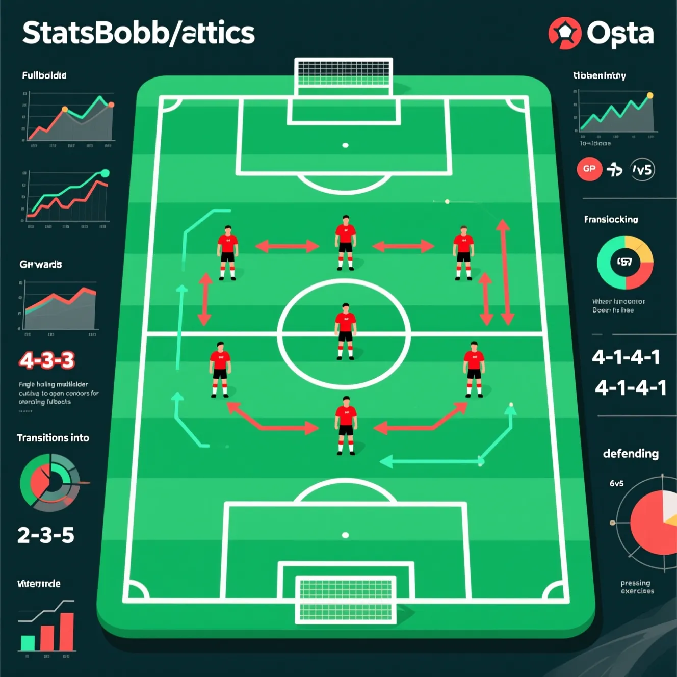 Позиции игроков на поле: почему классическая атакующая схема 4 3 3 футбол так популярна.