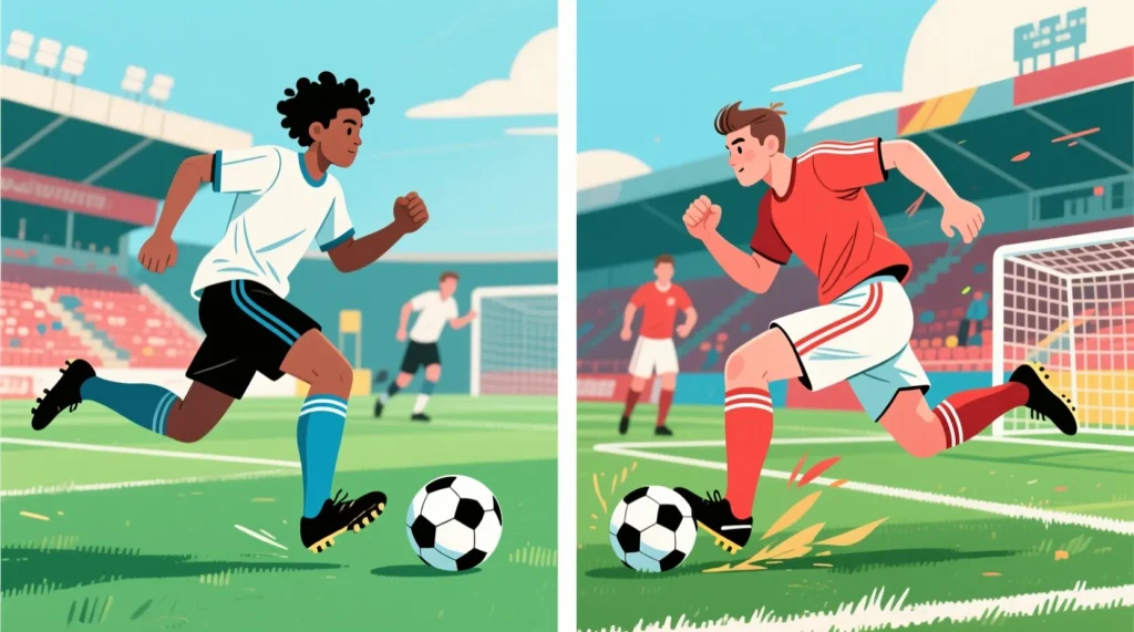 Креативная роль полузащитника в атаке: кто такой свободный художник в современной тактике. - иллюстрация