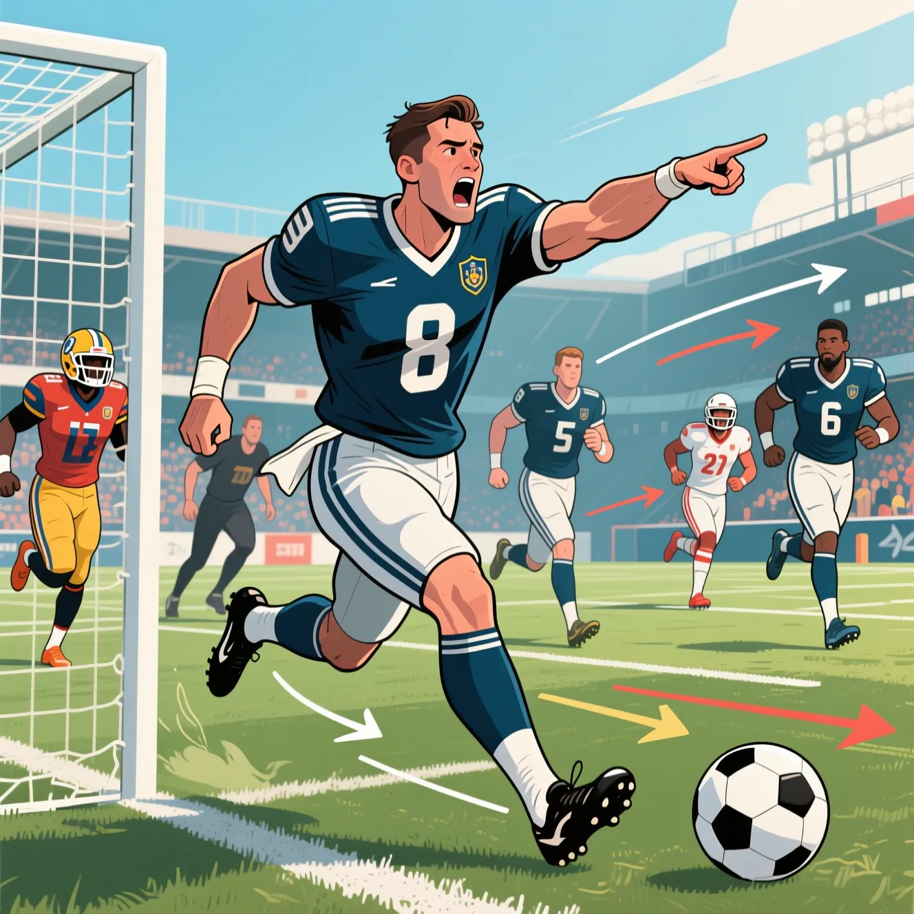 Центральные полузащитники с лидерским характером: великие футболисты под номером 8 в истории.