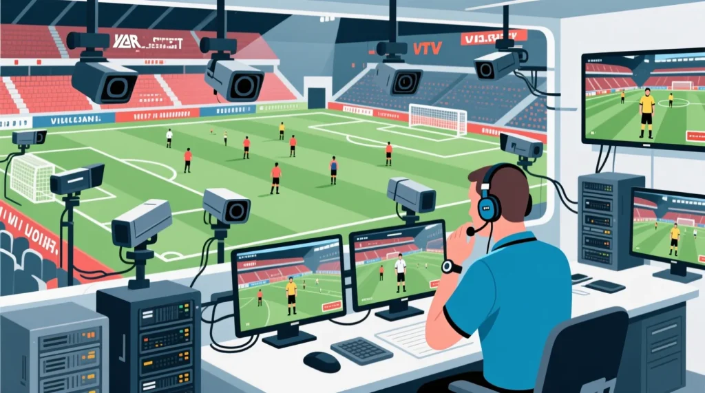 Технологии видеоповторов: полная var расшифровка и принципы работы системы помощи арбитрам. - иллюстрация