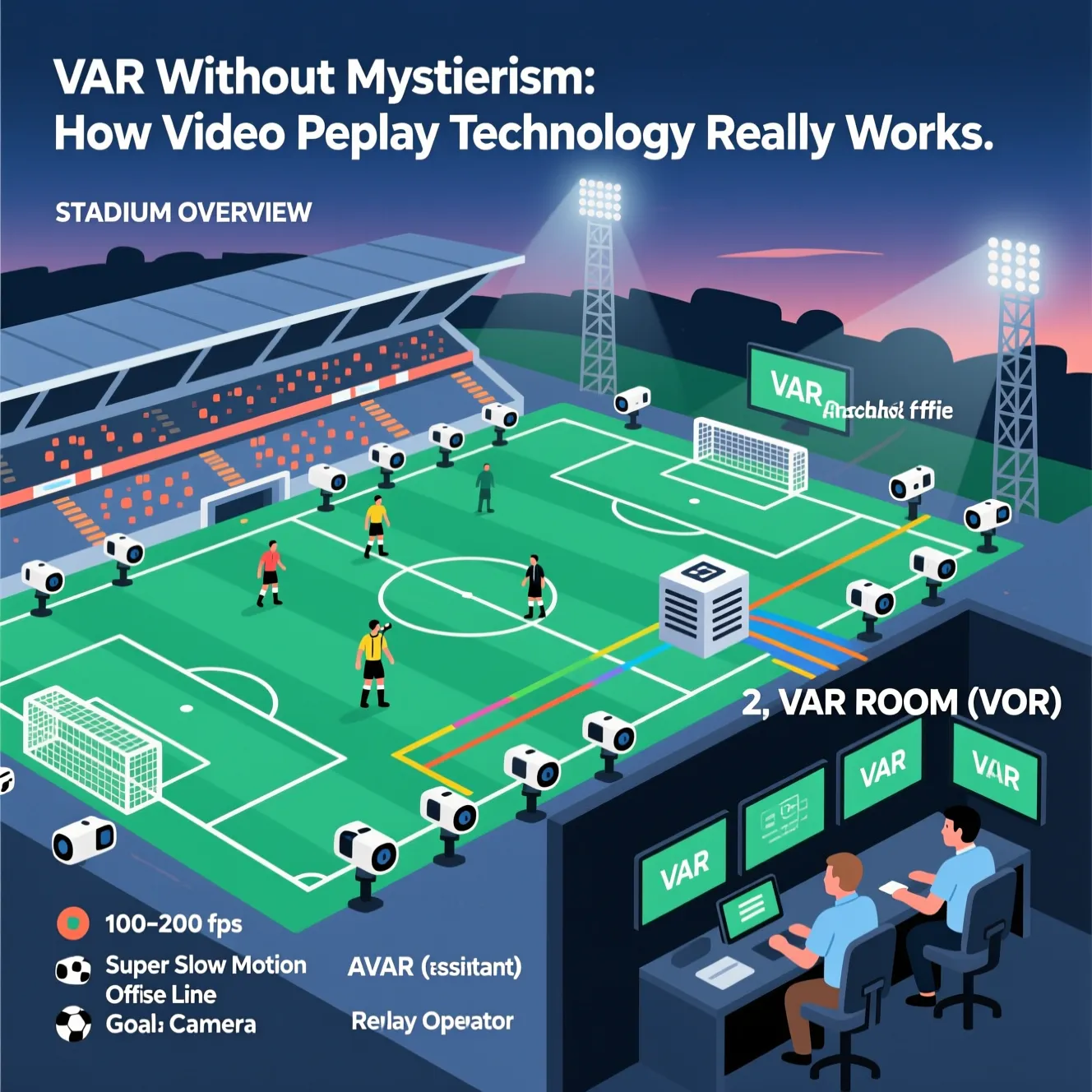 Технологии видеоповторов: полная var расшифровка и принципы работы системы помощи арбитрам.