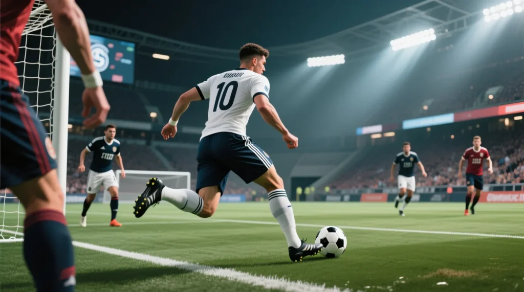 Тактическое определение роли форварда: что такое ложная девятка и в чем её преимущество. - иллюстрация