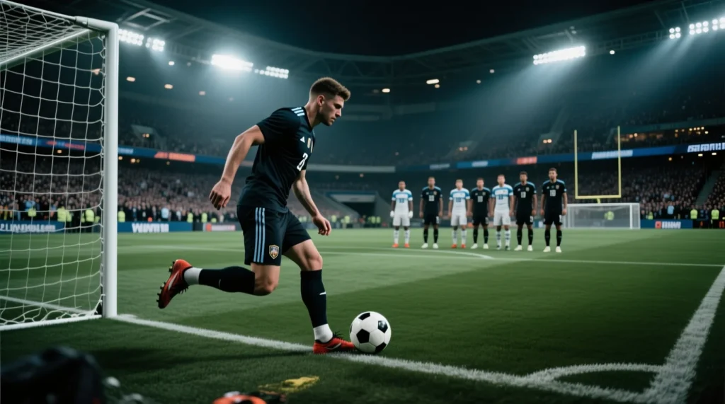 Психология и мастерство удара: как пробиваются решающие послематчевые пенальти в финалах. - иллюстрация