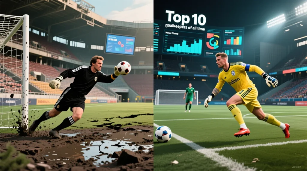 Зал славы голкиперов: наш рейтинг топ 10 лучших вратарей в истории футбола по версии болельщиков. - иллюстрация