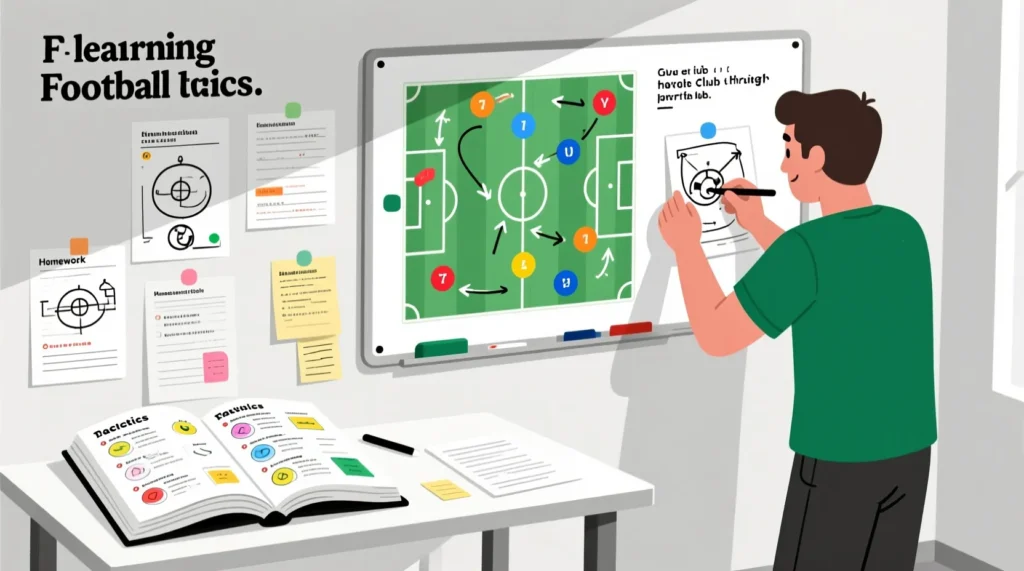 Книжная полка болельщика: какую интересную книга про футбол читать для погружения в тактику. - иллюстрация