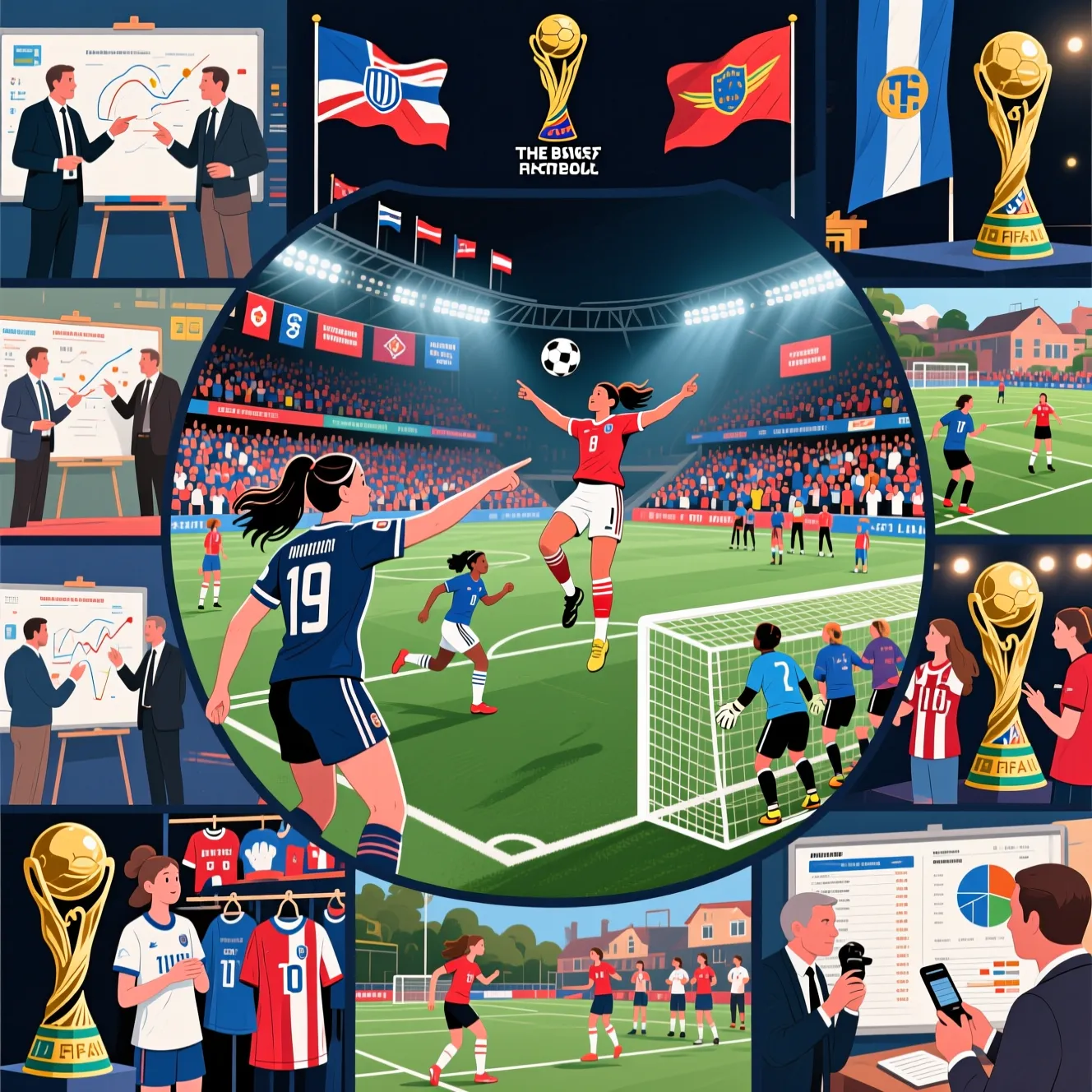 Развитие женского спорта: кто на сегодня лучшие футболистки мира по версии экспертов ФИФА.