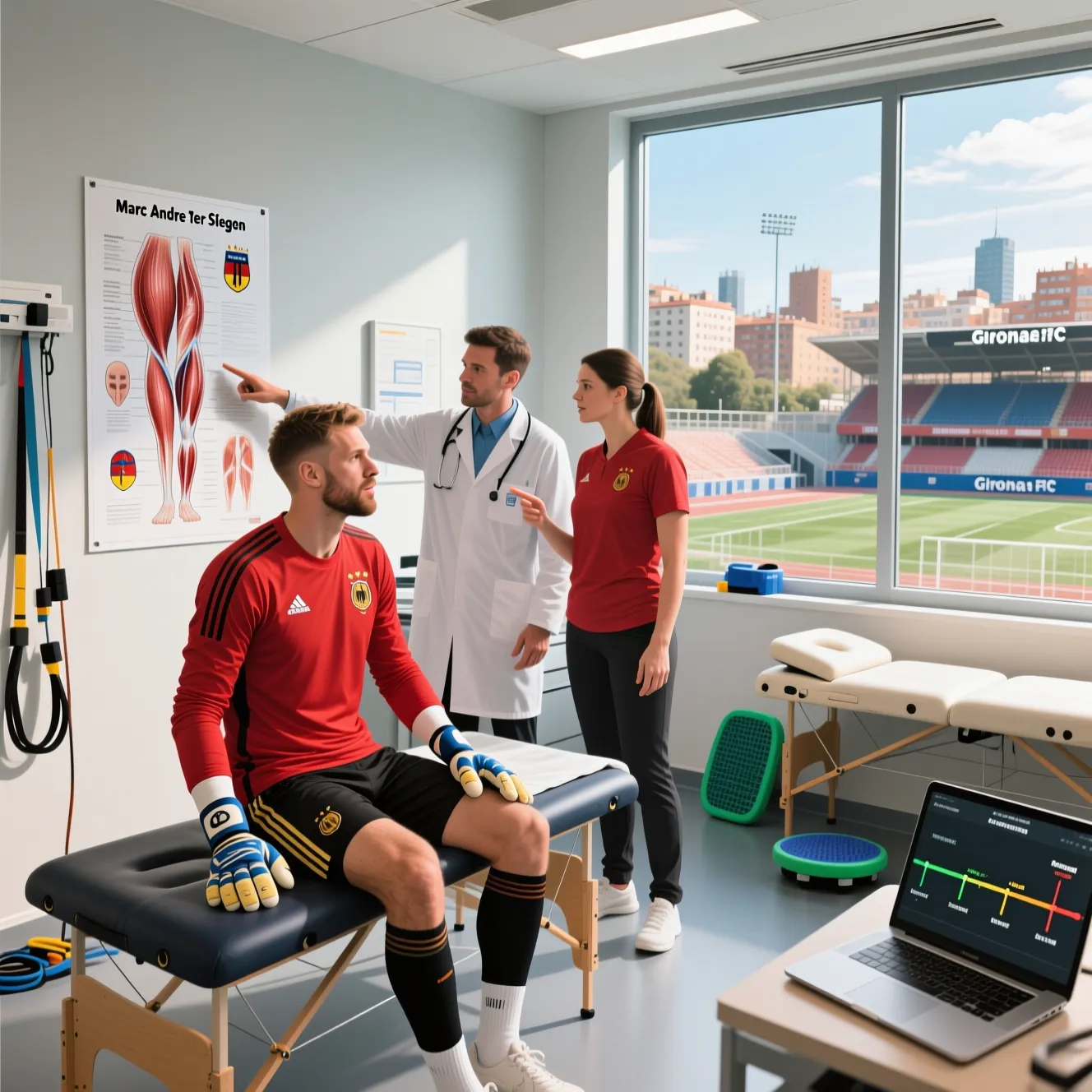 Тер Штеген в «Жироне»: успешная операция и обновление по его состоянию