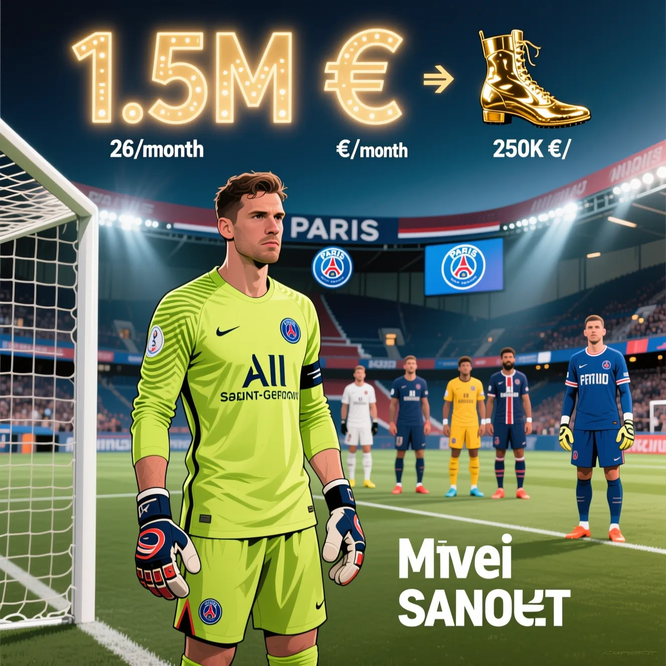 Сафонов — самая скромная зарплата в основе ПСЖ и шанс на рост