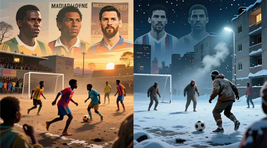 Биографическое кино о спорте: лучшие документальные фильмы про футболистов и их путь к славе. - иллюстрация