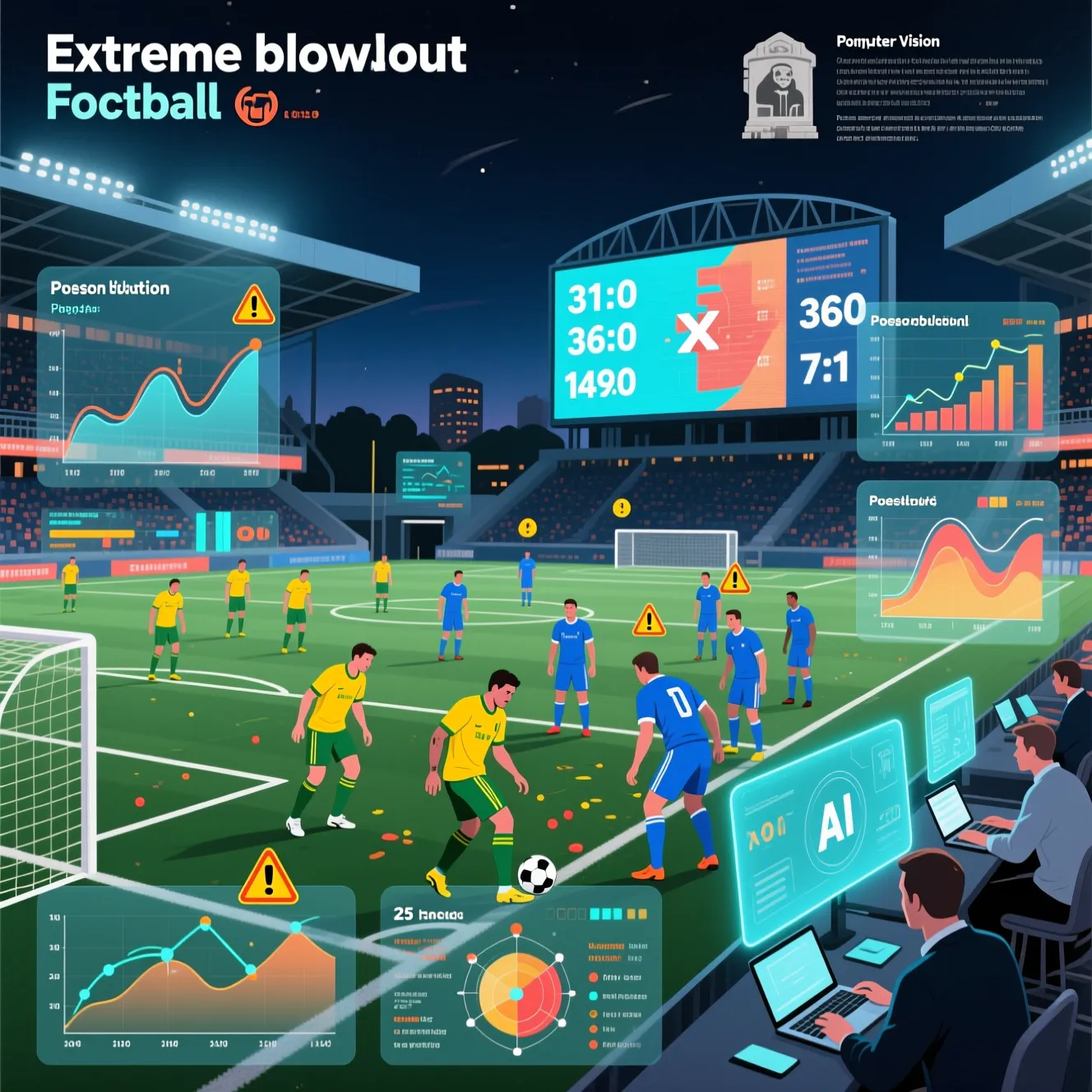 Статистика невероятных результатов: самые разгромные матчи в футболе с аномальным счетом.