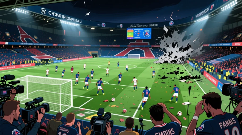 Кризис в парижском клубе: почему звездный псж вылетел из лиги чемпионов на ранней стадии. - иллюстрация