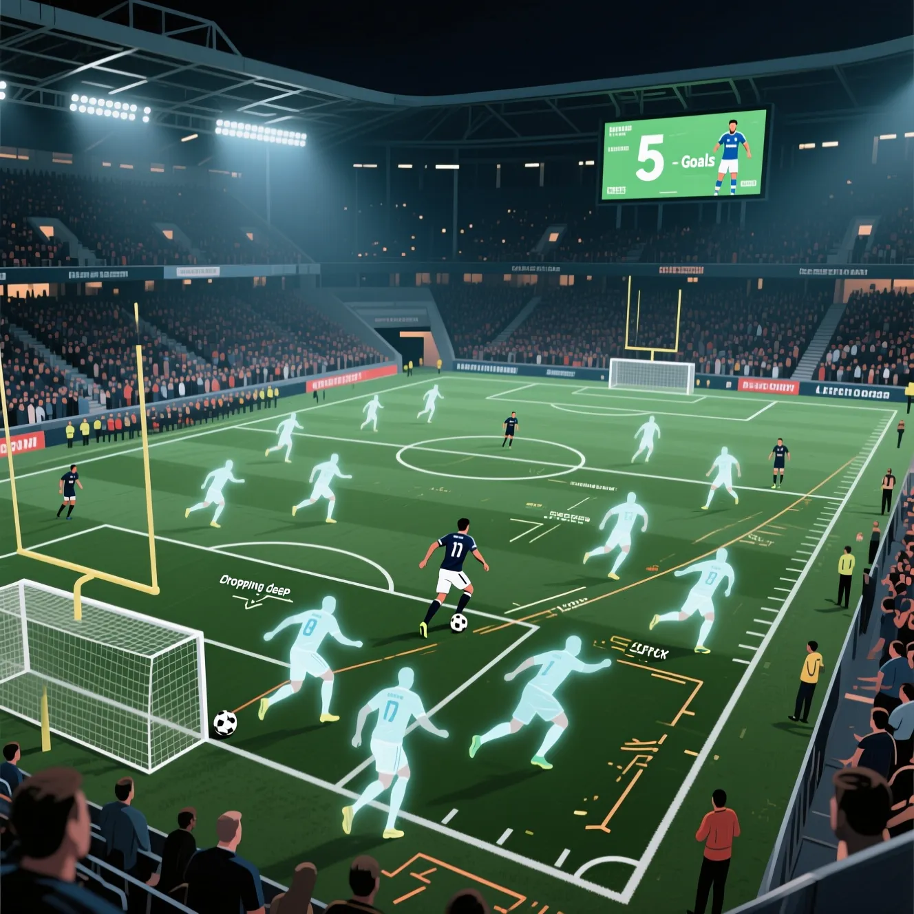 Снайперский рекорд в одном матче: кто из великих игроков смог оформить пента трик в карьере.